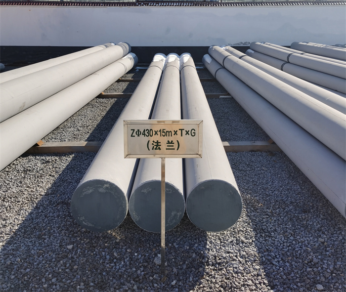 锦屏430×15米×T×G砼电力电杆